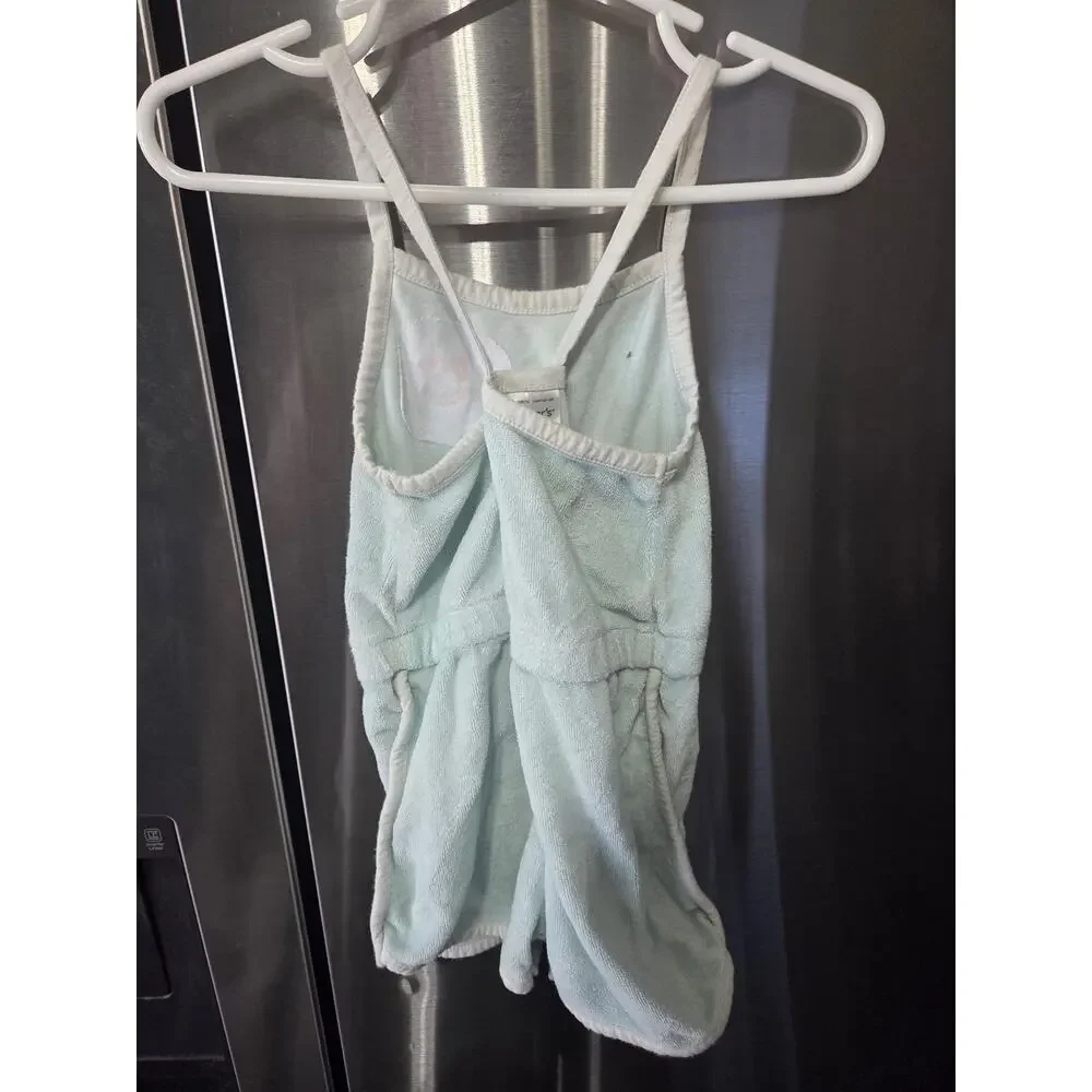 Pastel Blue Terry Cloth Romper - Carter's - 18mo